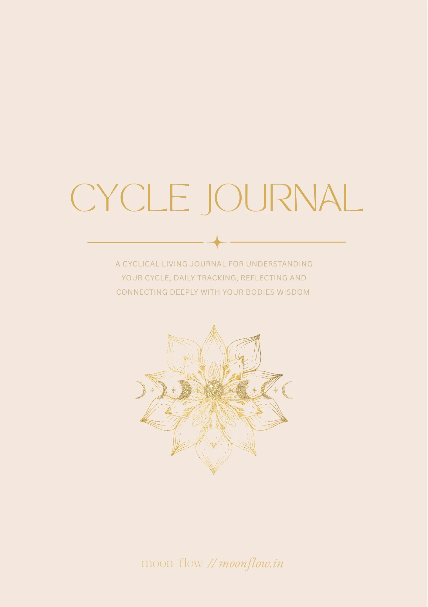 Pink cycle journal cover